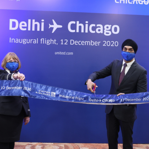 United Airlines Inaugurates Nonstop Service Between New Delhi and Chicago
