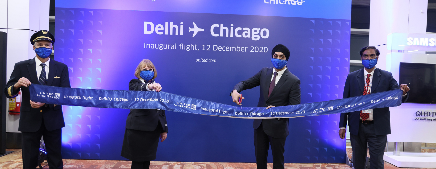 United Airlines Inaugurates Nonstop Service Between New Delhi and ChicagoUnited Airlines