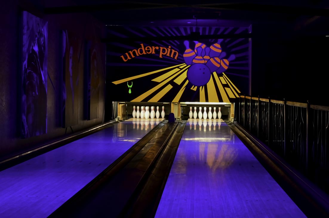 UNderpin bowling alley