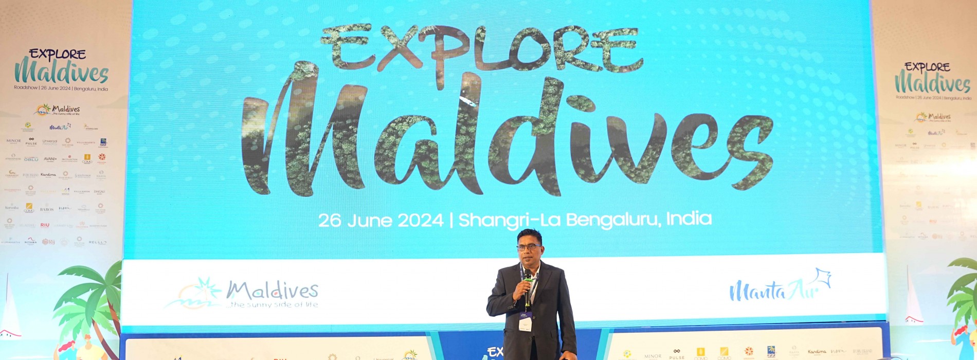 Visit Maldives and Manta Air with key Resort partners successfully conclude the Explore Maldives roadshow in Bengaluru, India