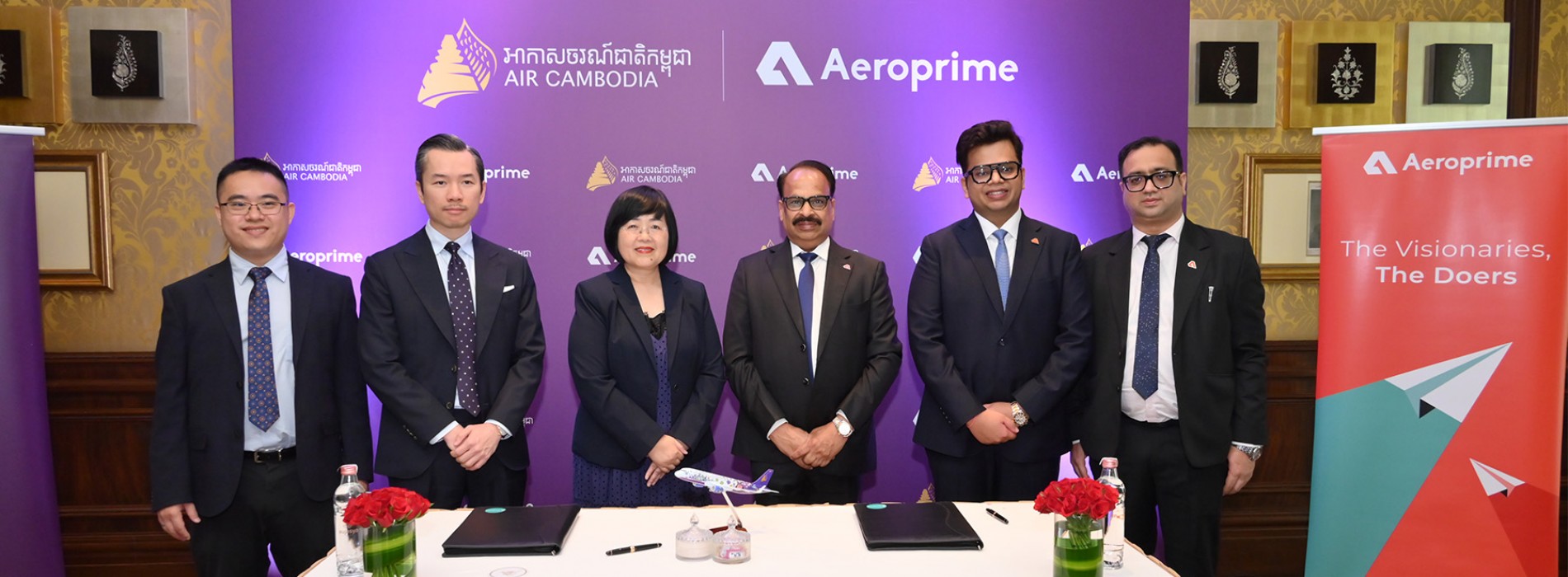 AIR CAMBODIA APPOINTS AEROPRIME GROUP AS ITS  EXCLUSIVE INDIA GSA