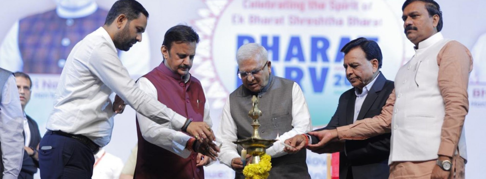 Grand Celebration of Madhya Pradesh Day at Statue of Unity, Kevadia