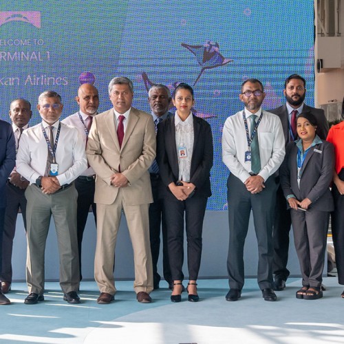 SriLankan Airlines launches operations at Terminal 1, Velana International Airport